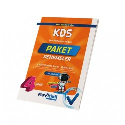 MAVİTİKLİ YAY 4.Sınıf 6'lı Paket Deneme Sınavı+6 Adet Optik Form ( Türkiye Geneli Değerlendirmeye Açık )